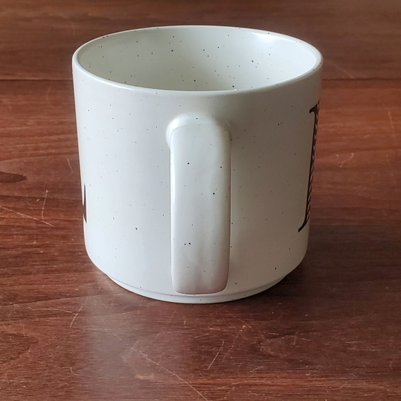 Life at Home Stoneware Mug Cup Letter L - Picture 3 of 7